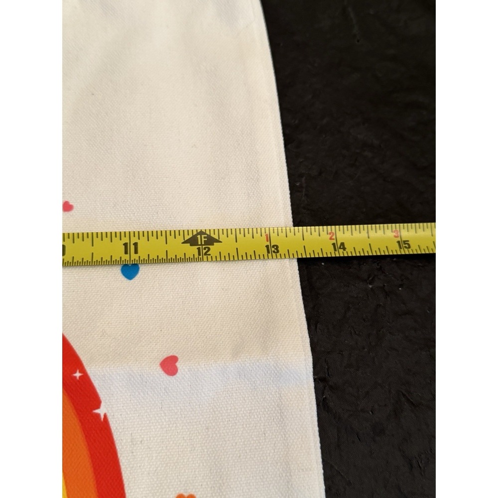 I'm Super Gay, Canvas Tote Bag Cloth Shopping Bag LGBTQ+ Rainbow & Unicorn NEW - Picture 4 of 5